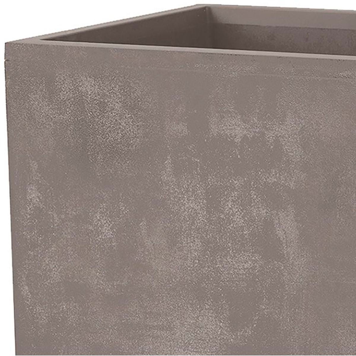 Pot rectangulaire DEROMA Millennium marron 99 cm 97 L réserve d eau roulettes - 6