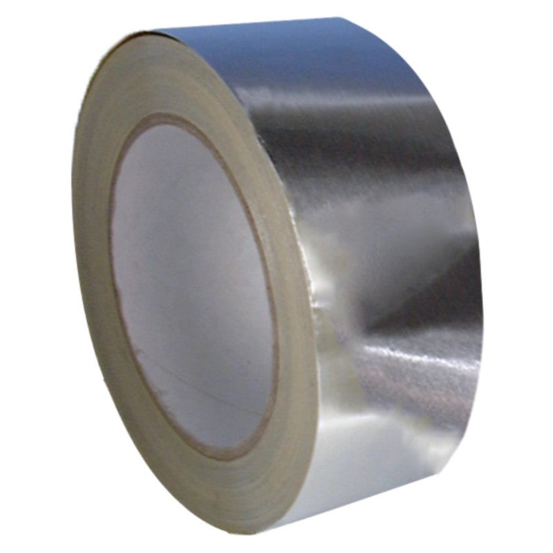 Ruban adhésif aluminium longueur 50 mètres | assemblage étanchéité des conduits VMC - Largeur (mm): 50 - 2