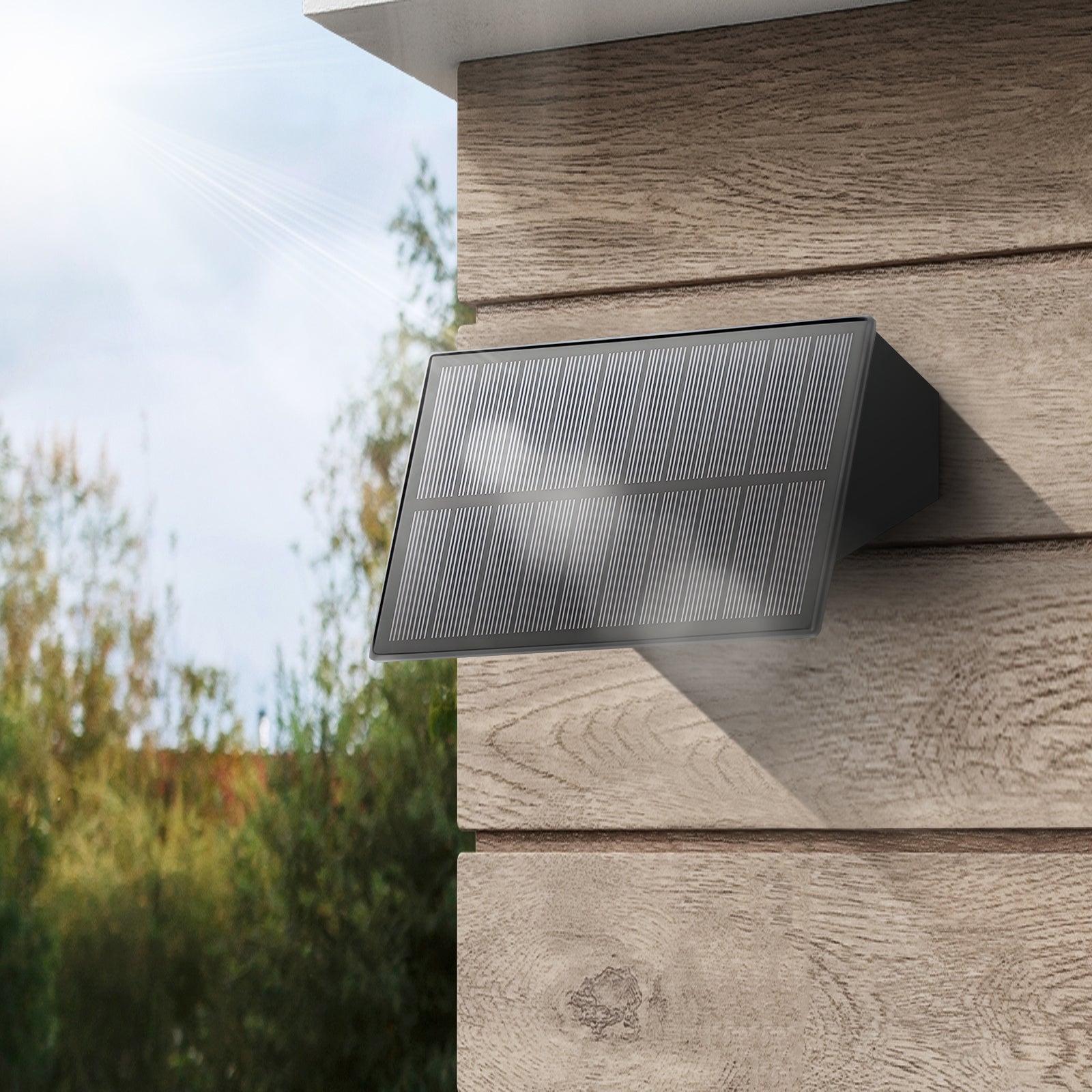 GEARLITE Luci Solari Esterno, 4 Pezzi Applique Da Esterno Al - Foto 2