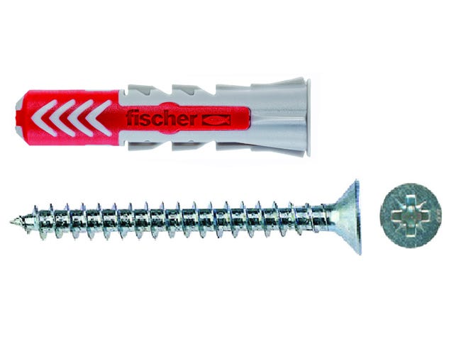 Tasselli Fischer DuoPower 10x50 Mm - 50 Pezzi Per Fissaggi Universali - Foto 13