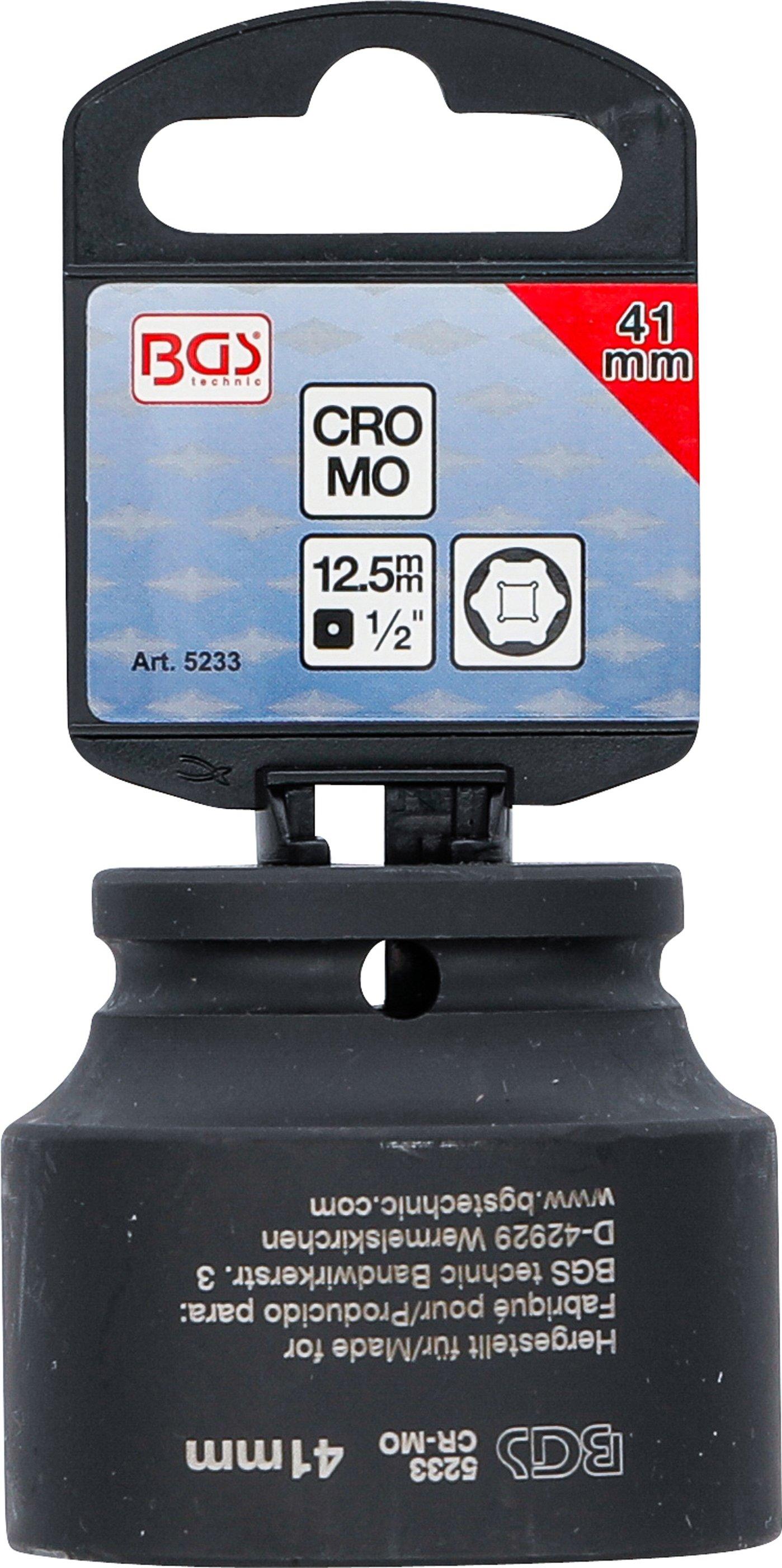 Douille à choc, six pans | 12,5 mm (1/2