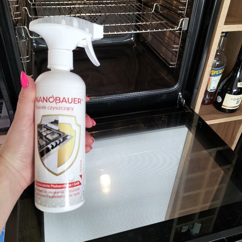 Silny Płyn do mycia przypaleń 500ml NANOBAUER do grilla piekarnika brytfanny gęsiarki - 5