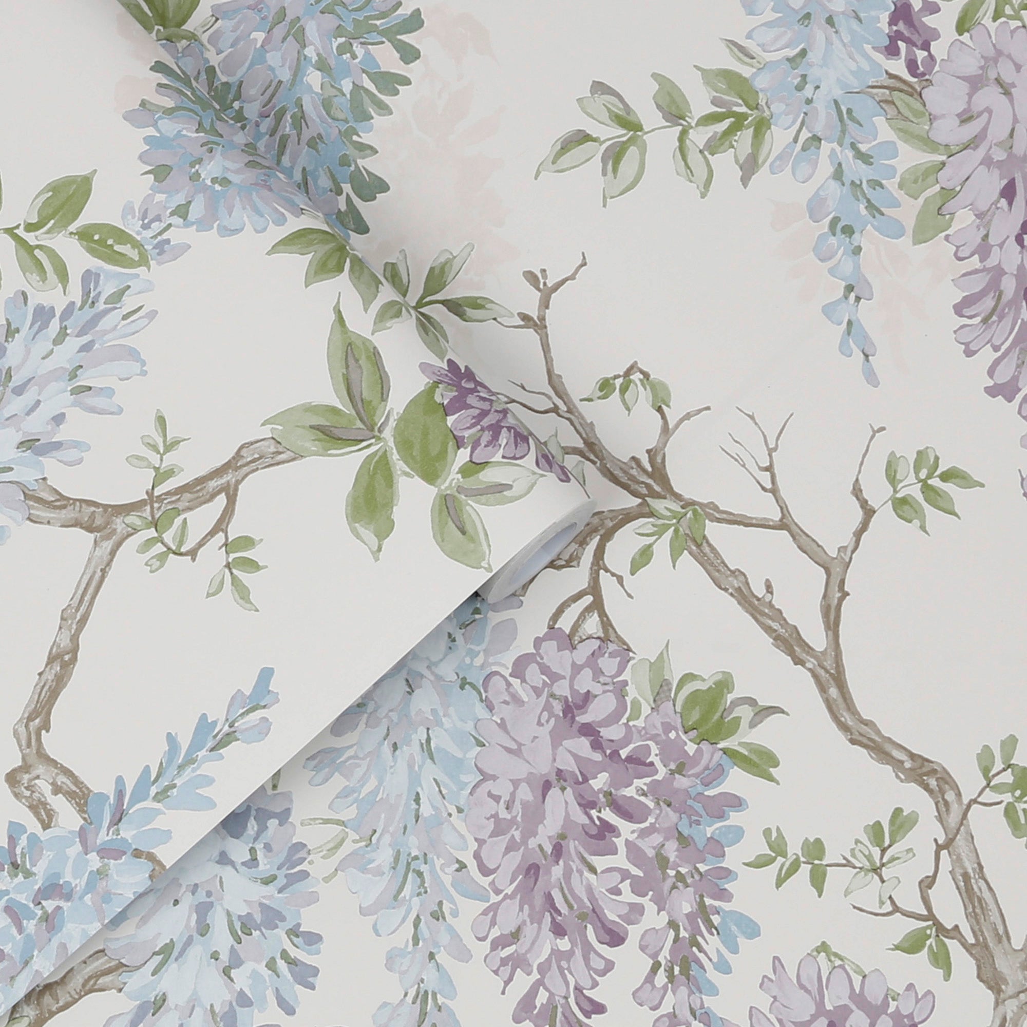 Laura Ashley Tapeta filzelinowa WISTERIA GARDEN 10 m x 52 cm