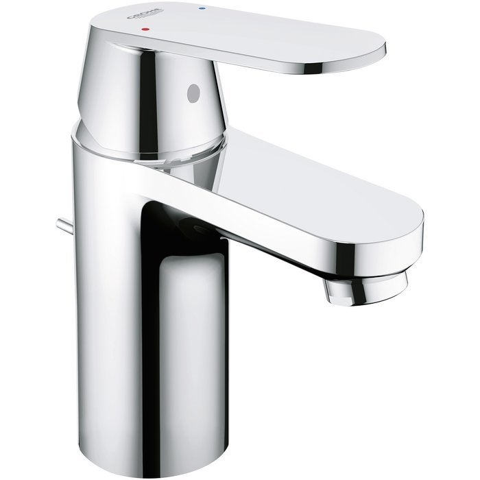 Mitigeur Lavabo Grohe Eurosmart - Chrome Argent - Économie D'Eau Ecojoy - Installation Quickfix