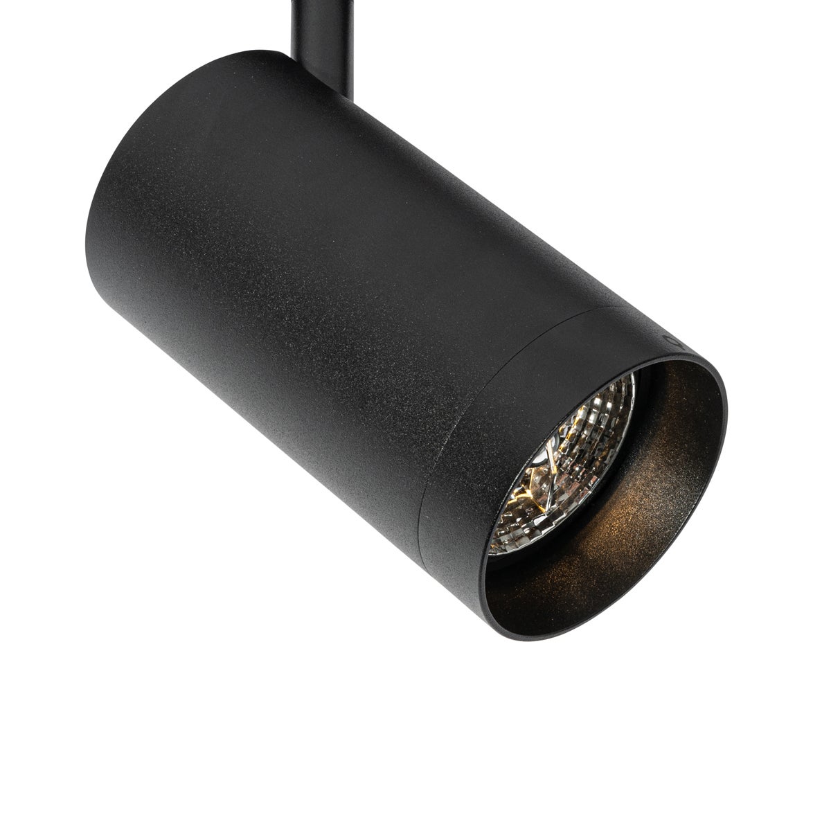 Qazqa moderne rail d éclairage - Iconic Jeana Luxe - noir, rond, max. 15w, gu10, 14cm, idéal pour la cuisine, le magasin et le - 2