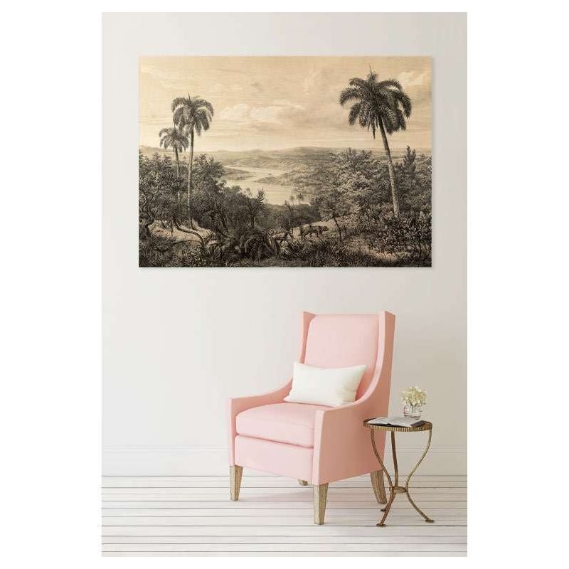 Tableau toile en kit EAU FORTE 180 x 130 cm - Toile textile sans PVC, Made in France par Scenolia - 3