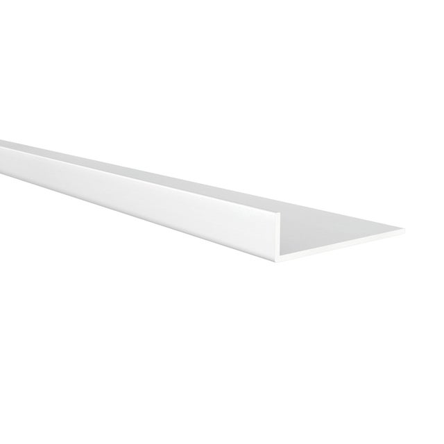 Profilé angle | Fabriqué en aluminium | Finition anodisée mate | Mesures 40*15*1000mm | Longueur du Profilé 1 mètre | Épaisseur 1 mm | 1 unité