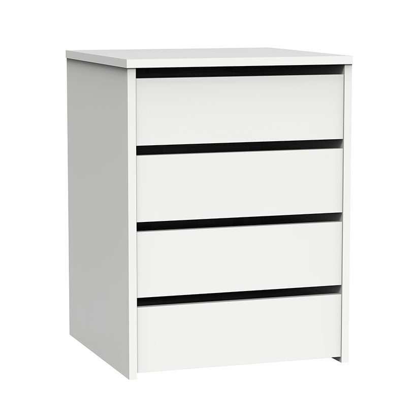 Muebles Pitarch  Cajonera 4 Cajones Brillo Blanco , Leroy Merlin
