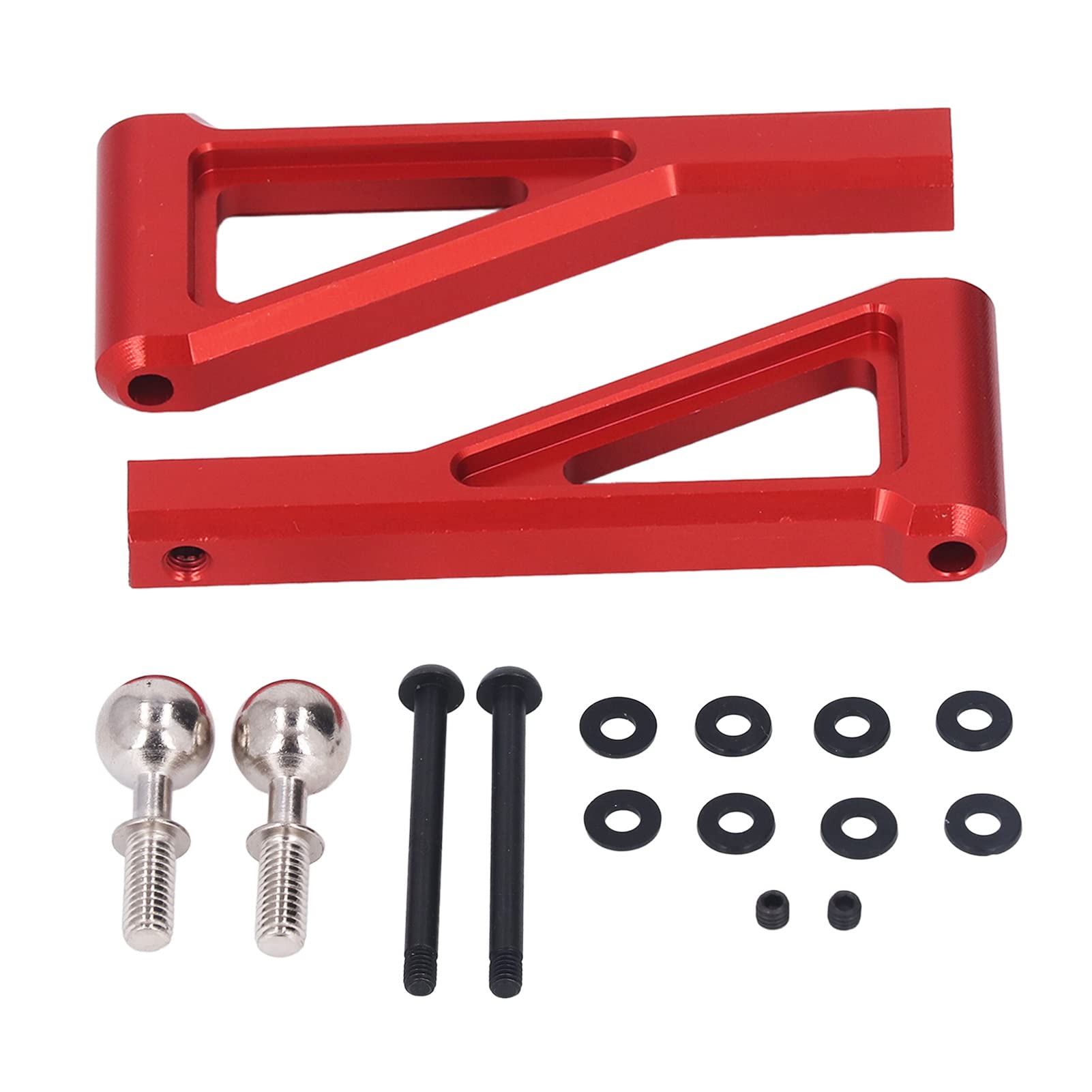 Bras Oscillant Avant Métallique Pour Voiture RC WLtoys 1/14 144001 - Lot De 2 Pièces En Alliage Aluminium - Suspension Avant Légère - 3