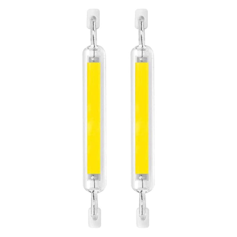 R7s LED Bulb 2 Pack 10W Led Bulbs 78mm Dimmable Double Ended LED Bulbs ...