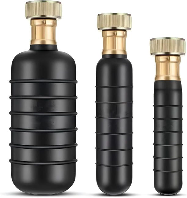 pompy do udrażniania rur kanalizacyjnych do gruszek gumowych, odpowiednie do 1 do 6 rur kanalizacyjnych