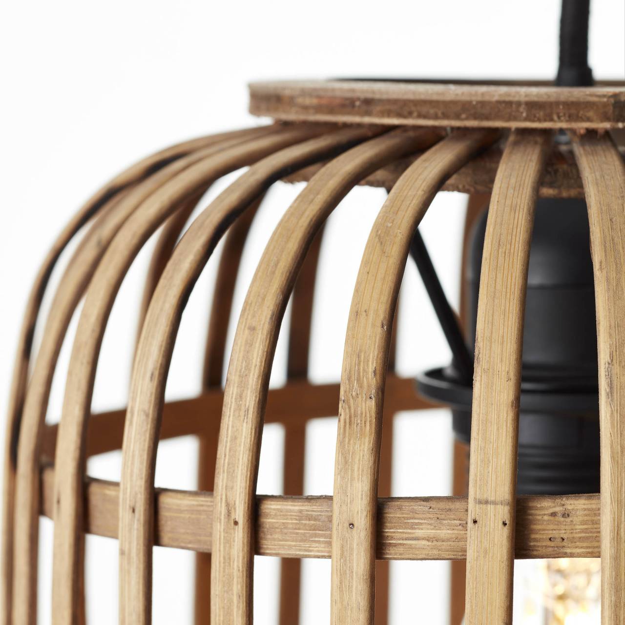 Lampa ścienna BRILLIANT Malty czarny/naturalny | 1x A60, E27, 52W, odpowiednia do zwykłych żarówek (brak w zestawie) - 7