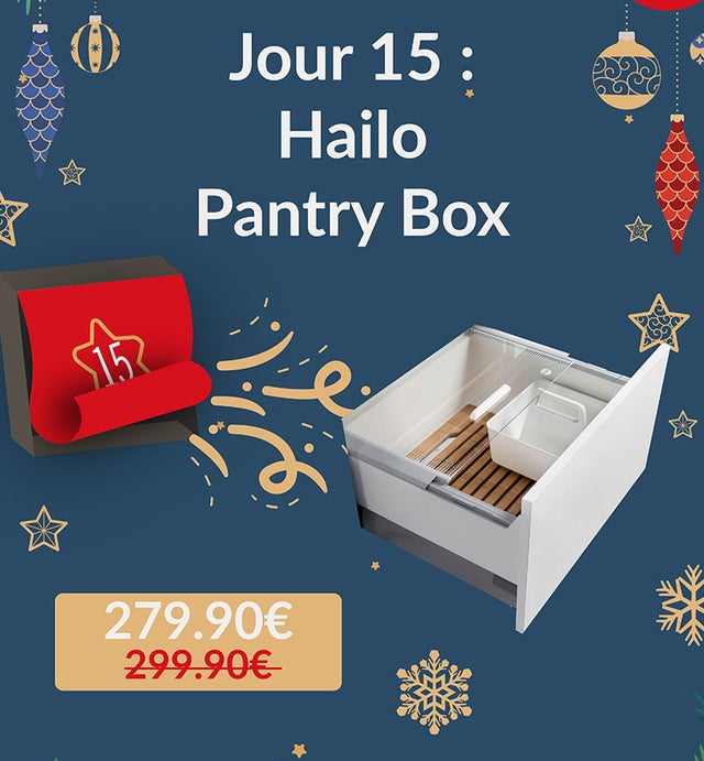 Boîte de rangement encastrable Hailo Pantry Box