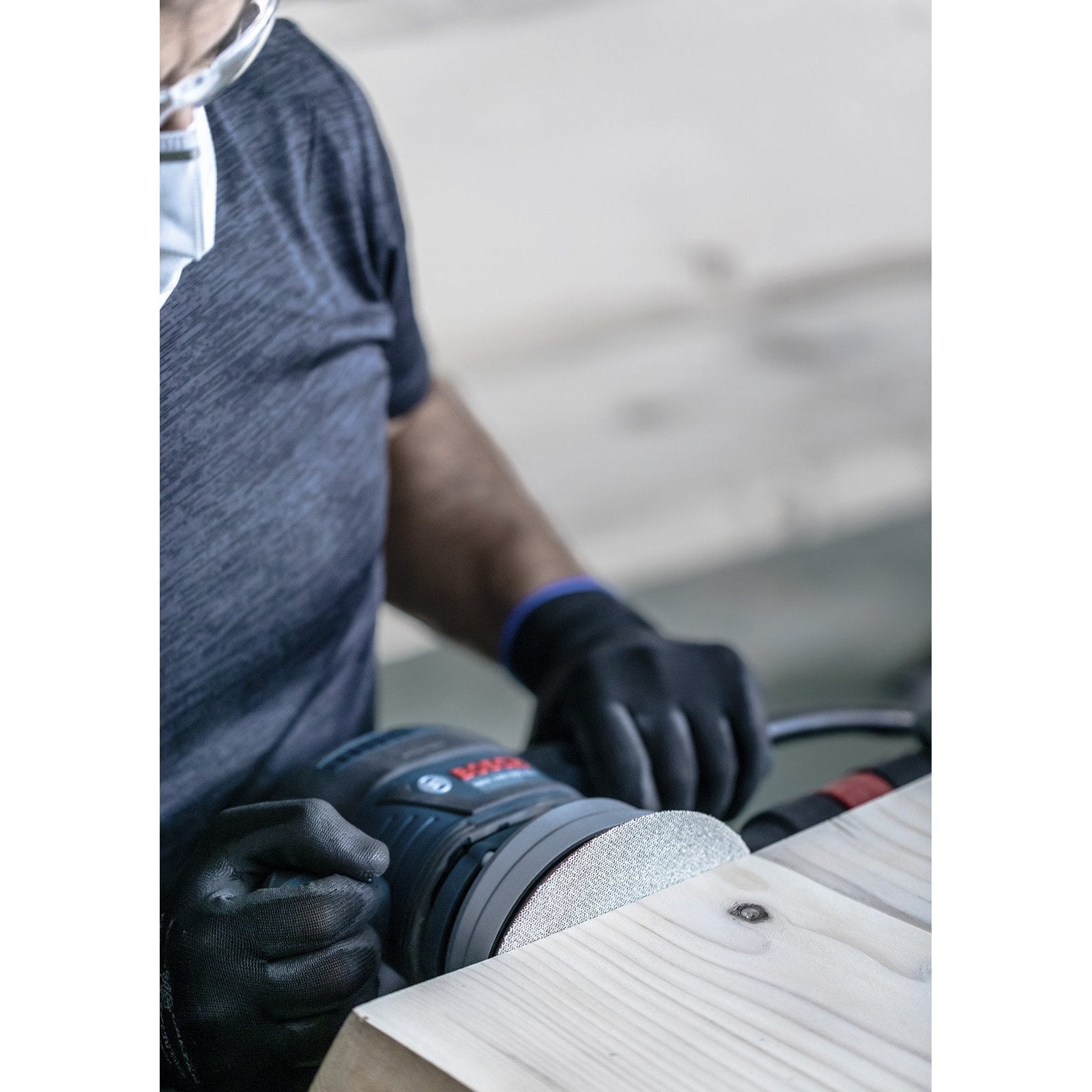 Bosch Professional 50x Abrasivi a Rete Expert M480 per Legno Duro, Vernice su Legno, Ø 150 mm, Grana 240, Accessorio Levigatrice Rotoorbitale - 4