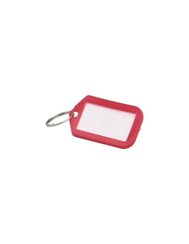 THIRARD - Lot de 5 portes-étiquettes, rouge, 49.5x29mm - THIRARD