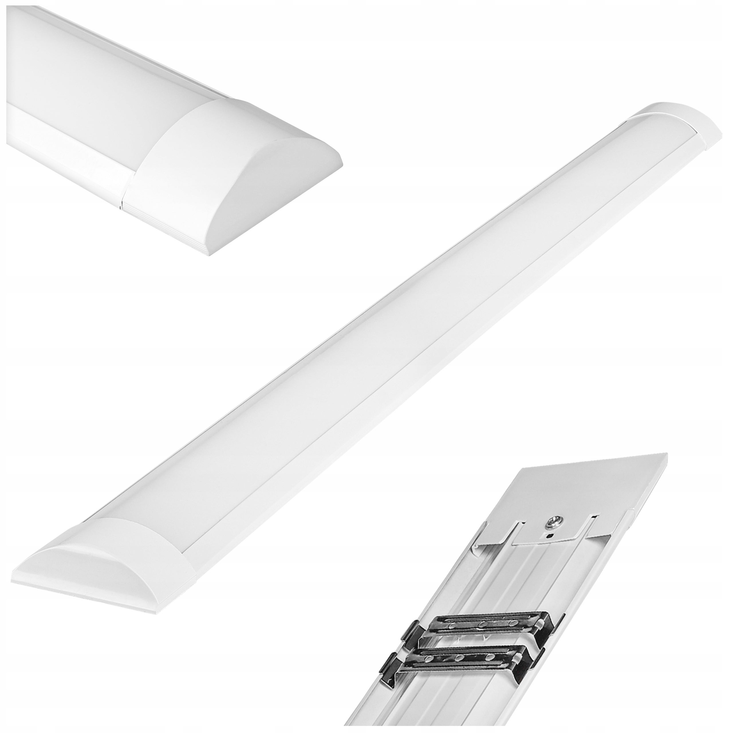 Lampa liniowa LED slim 120cm 36W IP20 4000K neutralna biel biala MasterLED