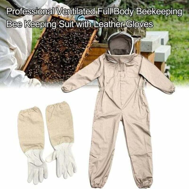Combinaison D'apiculteur, Costume D'apiculture Professionnelle avec Gants, Vêtements À Capuchon Protection pour Apiculteurs XXL - 2
