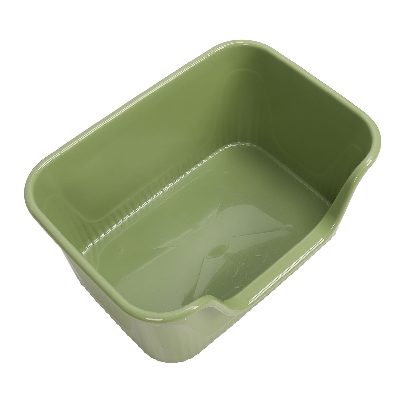 Caja De Arena Para Gatos Grande - Medidas 40x30x19 Cm, Con Pala, Fácil De Limpiar, Interior Y Exterior, Color Gris