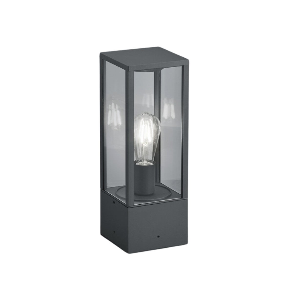 Lampa ogrodowa stojąca Garonne antracytowa 1xE27x60W IP44 wym: 40 x 14 x 14 cm aluminium Trio