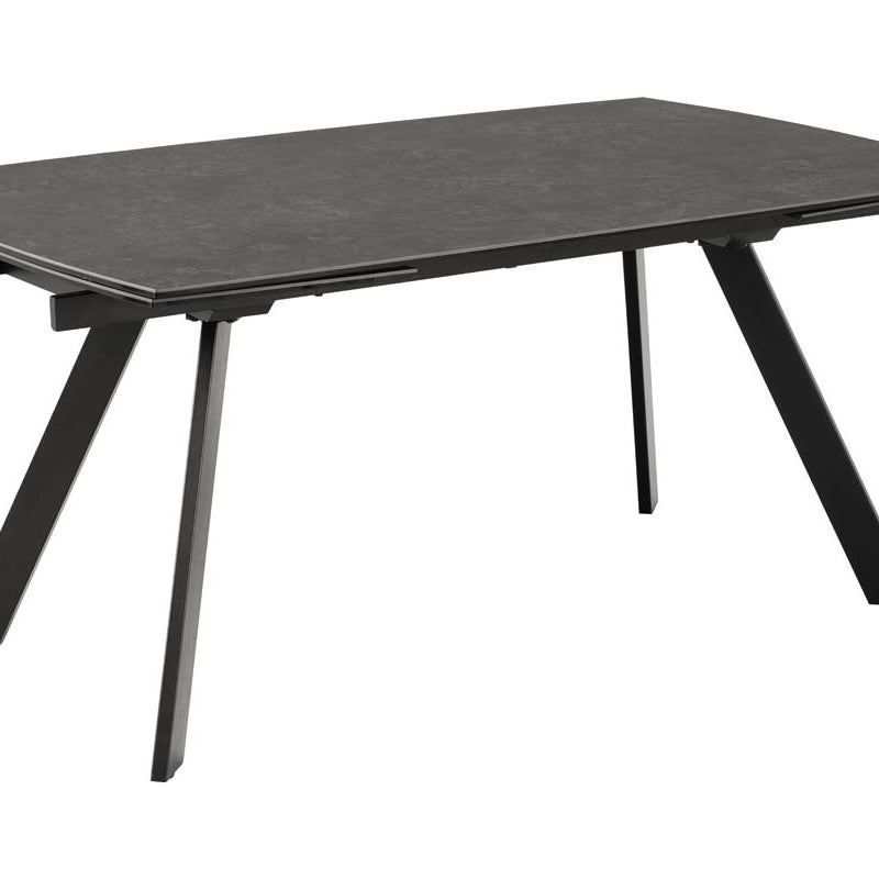 Blackburn stół do jadalni 97x160/240cm zawiera dodatkowe blaty czarny.