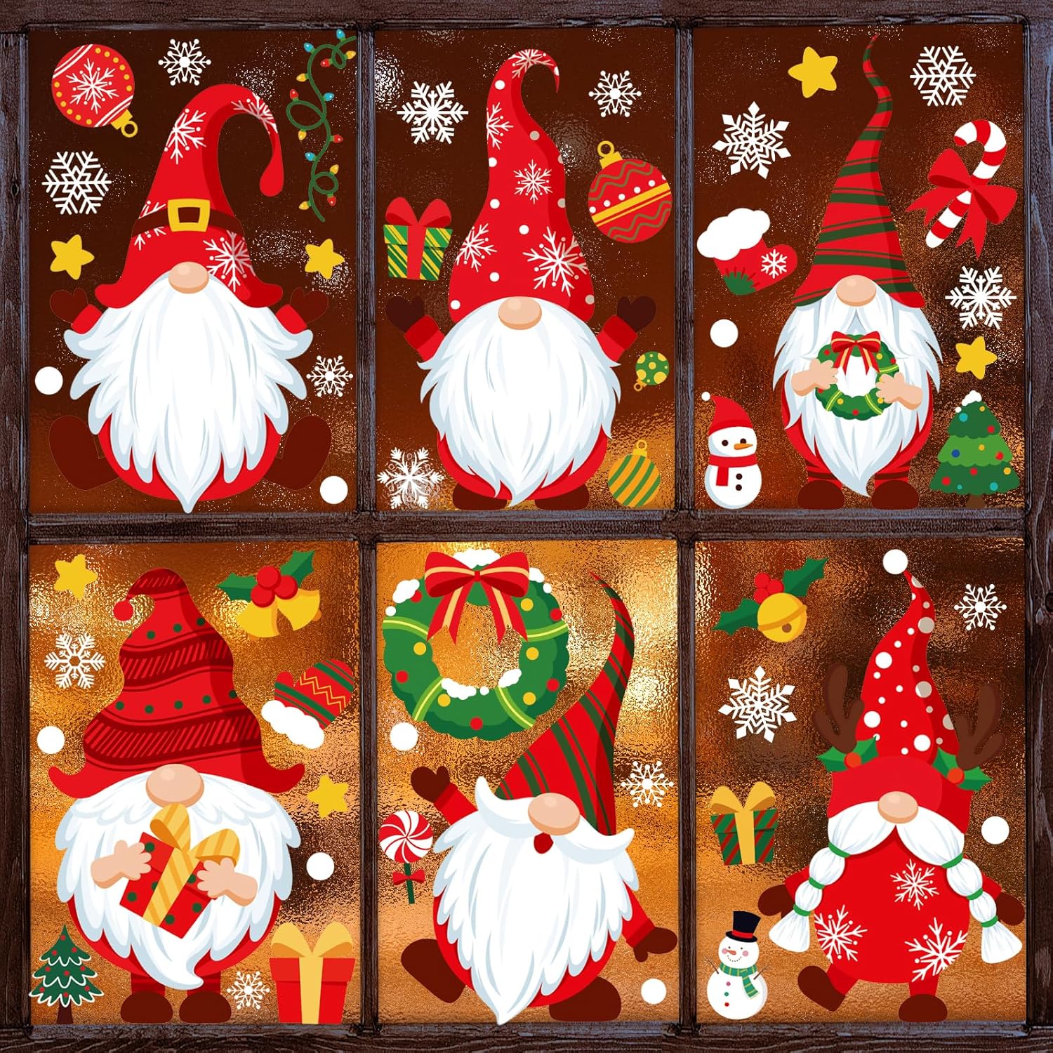 Déco Noël électrostatique Pour Fenêtre – Sticker Vitrine