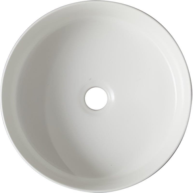 Vasque à poser noire et blanche - ø36.5cm - Alina - 4