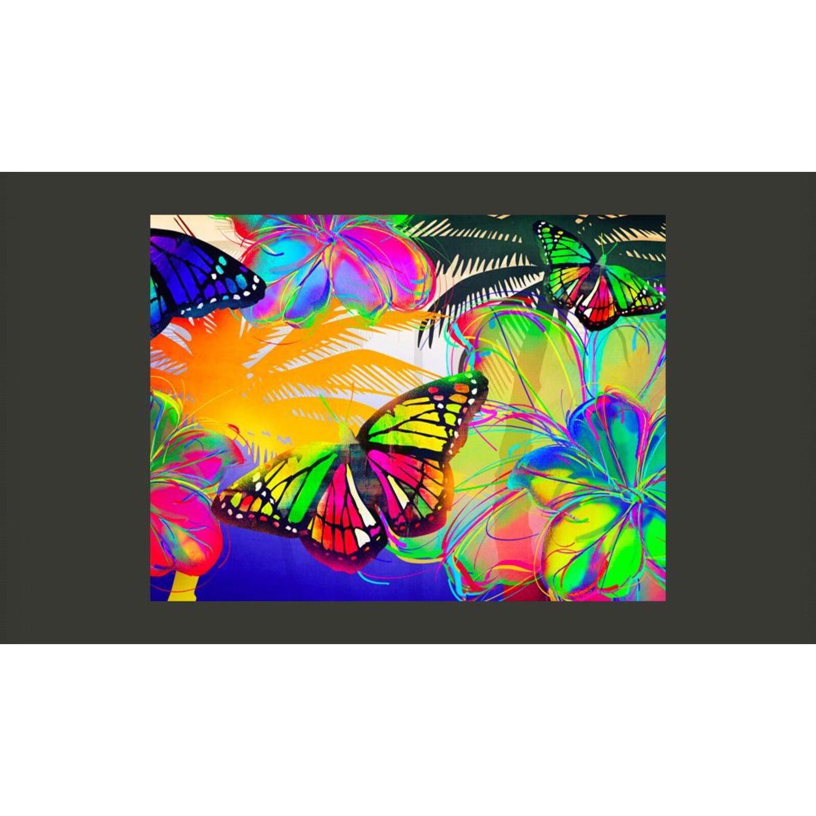 Papier peint Papillons dans le ventre - 300 x 230 cm - 2