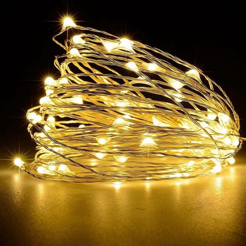 Girlanda LED 5m 50LED USB, Girlanda Świąteczna/Halloween, Oświetlenie Zewnętrzne Ogród/Patio/Ślub/Imprezy