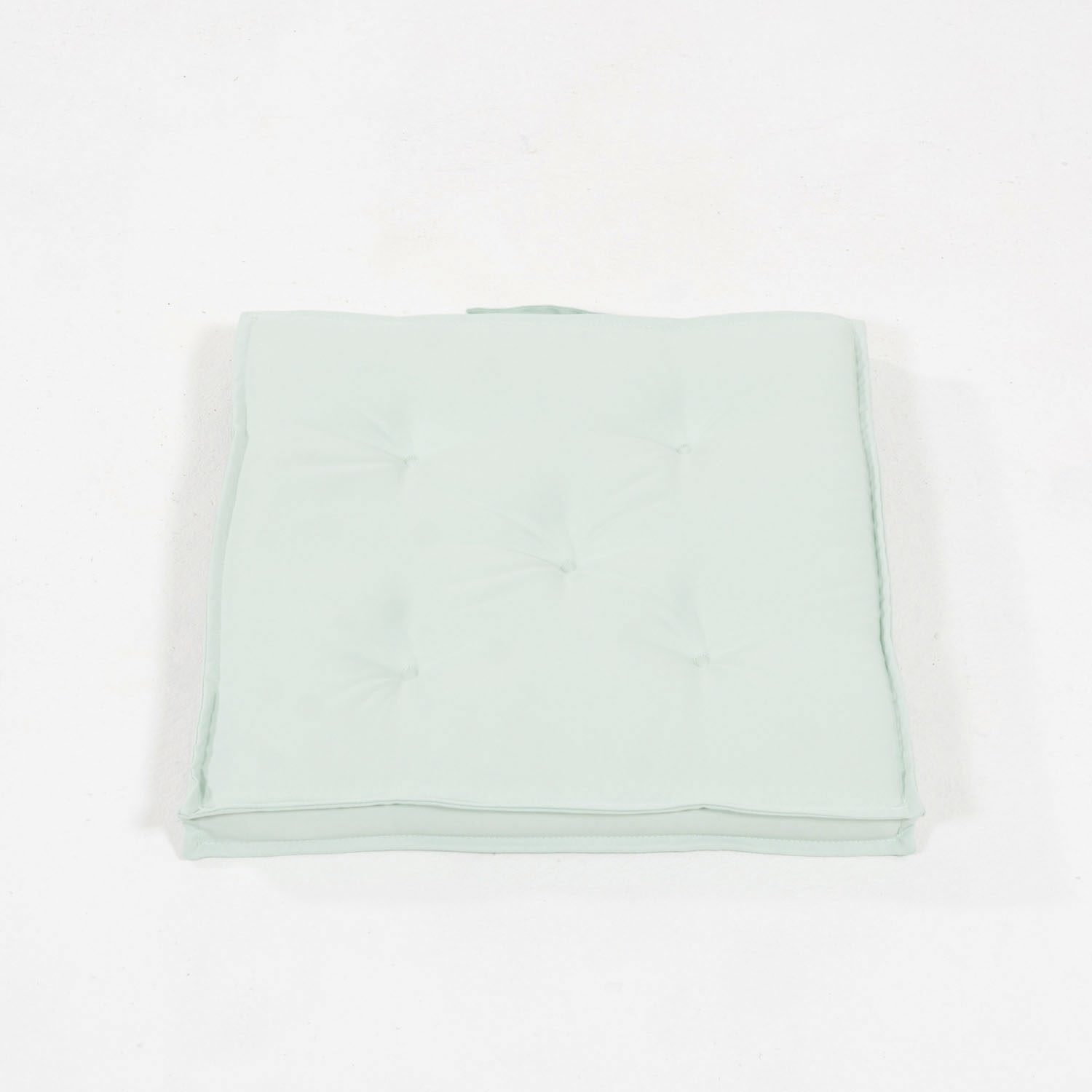 Pack 6 cojines Repelente al agua, Tratamiento para el exterior, Poliéster 180 gr, Color Verde claro, 42 cm x42 cm x5cm - 8