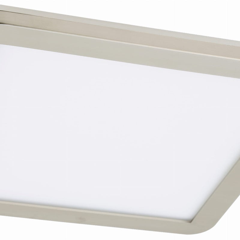 Plafon Nexit kwadratowy srebrno-biały LED 18W 3000K 1480lm wym: 2 x 30 cm IP44 akryl Candellux
