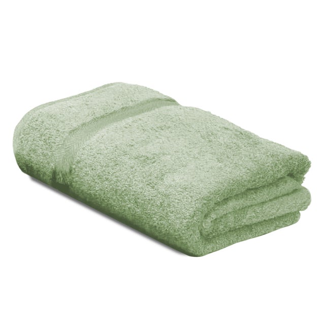 Drap de douche 70x140 cm ROYAL CRESENT Vert Céladon 650 g/m2
