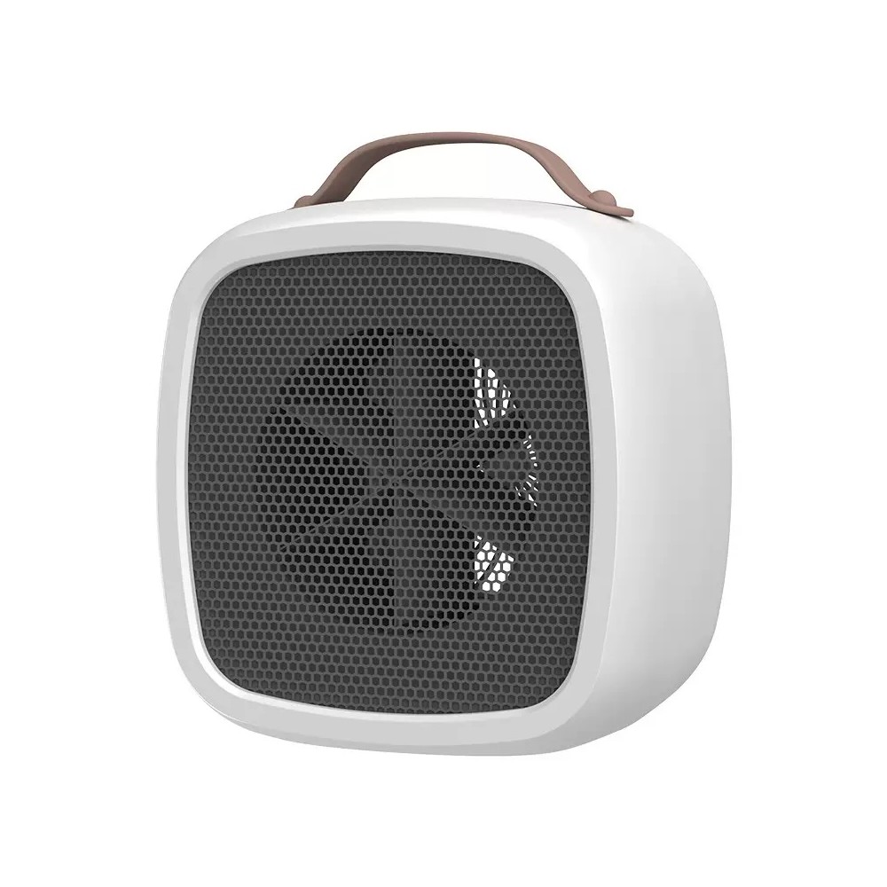 Mini grzejnik elektryczny przenośny do wnętrz Wonderlamp, biały 500W