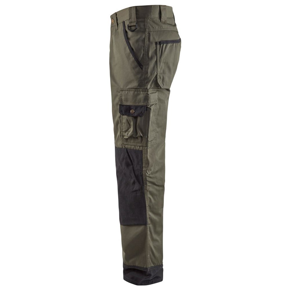 Pantalon de travail Paysagiste Blaklader polycoton Vert Armée / Noir 48 - 4