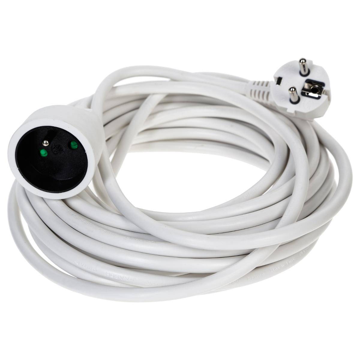 Rallonge prise avec terre 10m - 5five | Leroy Merlin