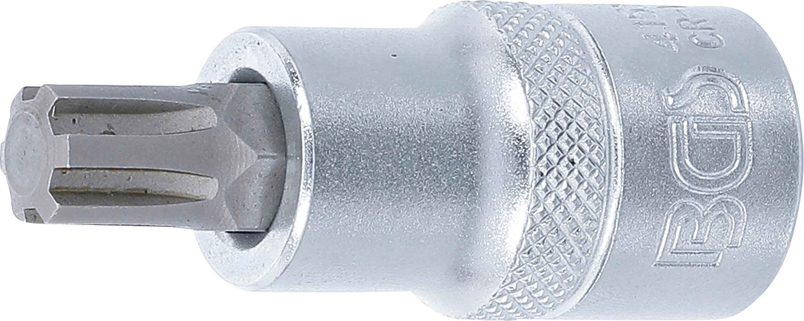 BGS Bit Nasadka Wewnętrzny Kwadrat 12,5 mm (1/2") Profil Klinowy (do RIBE) M10 - 4155