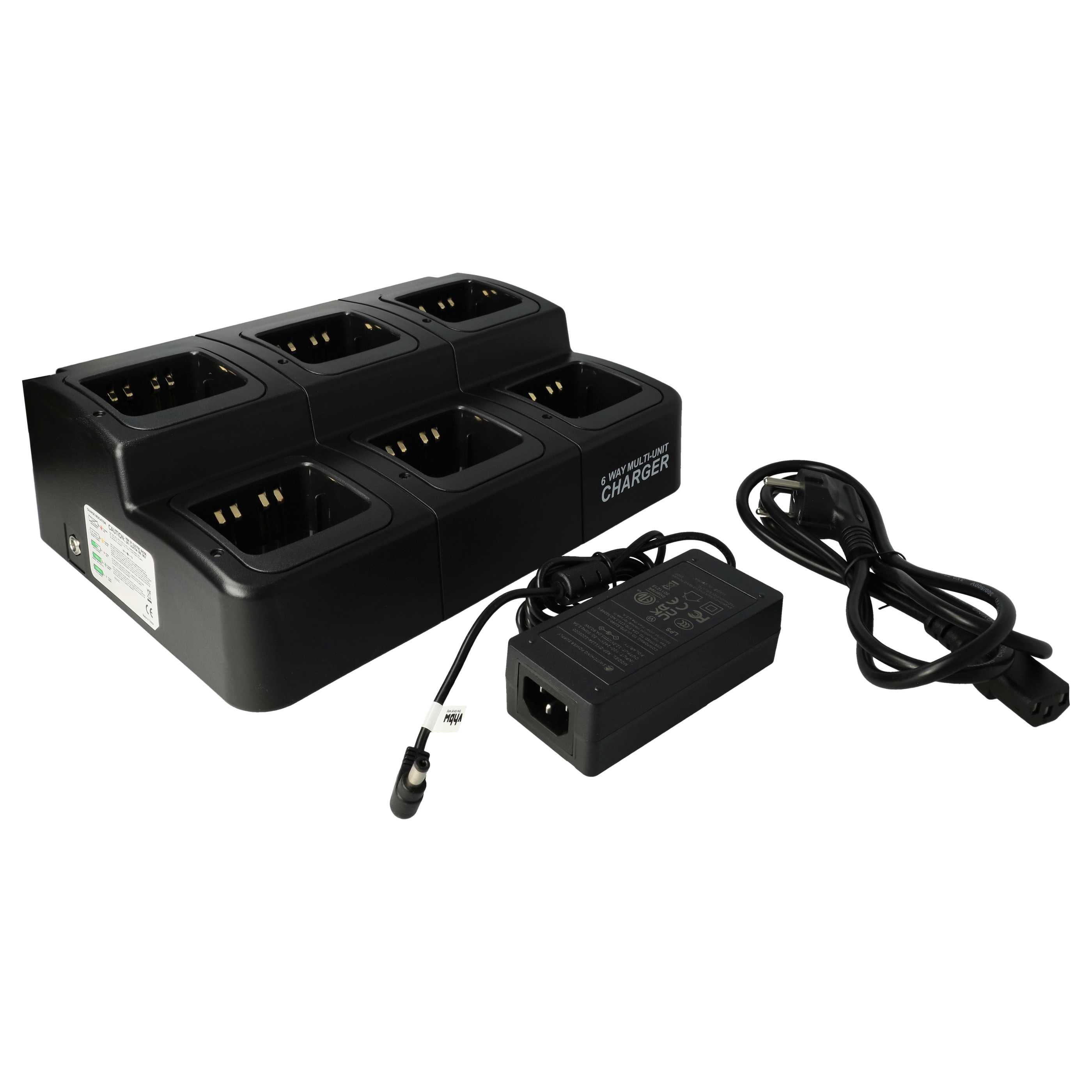 Adattatore Base Desktop Caricabatterie Rapido Per Motorola GP328 – Alimentatore Incluso