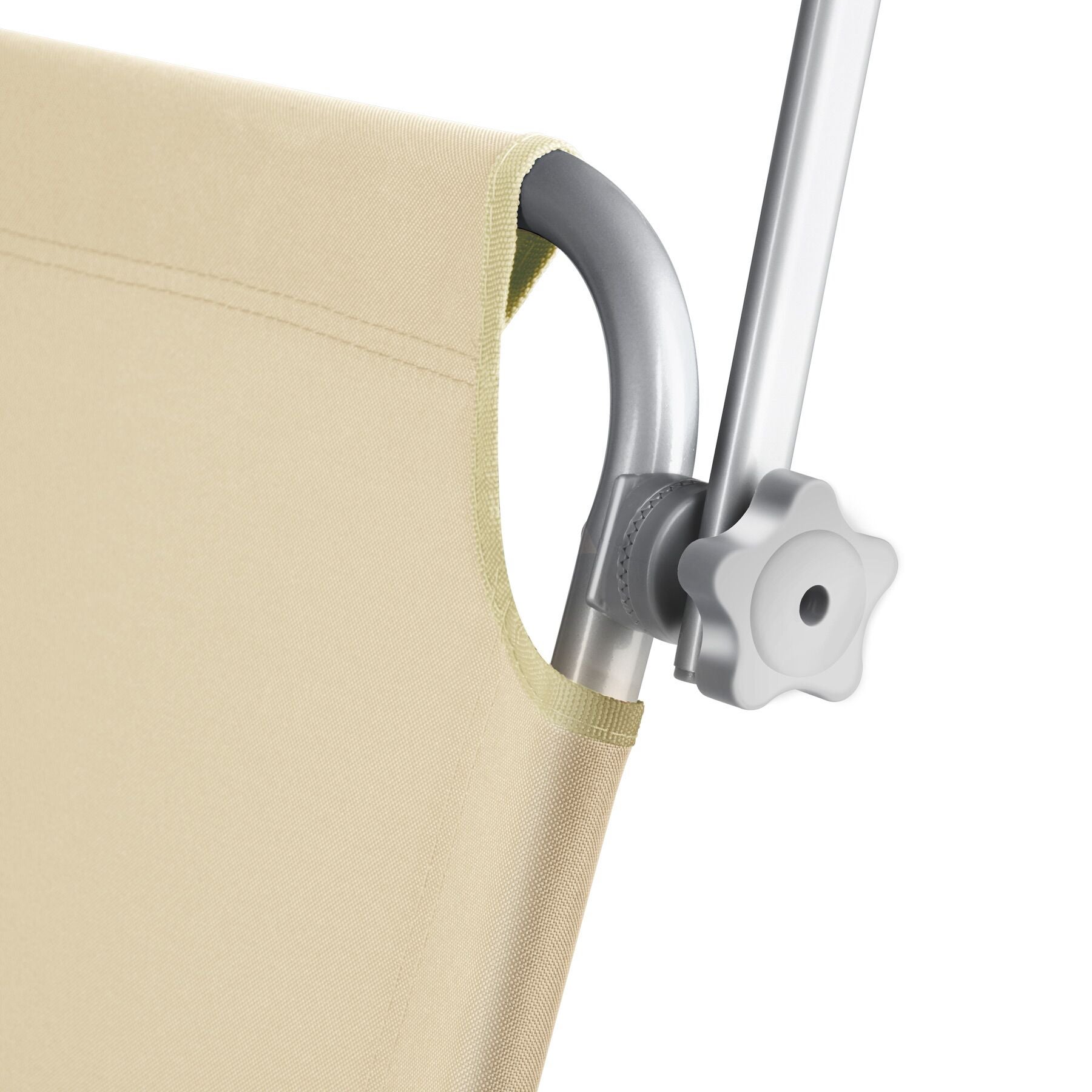 Lot de 2 transats en acier et polyester pliable avec dossier réglable sur 4 positions 190 x 68 x 28 cm TECTAKE - 9