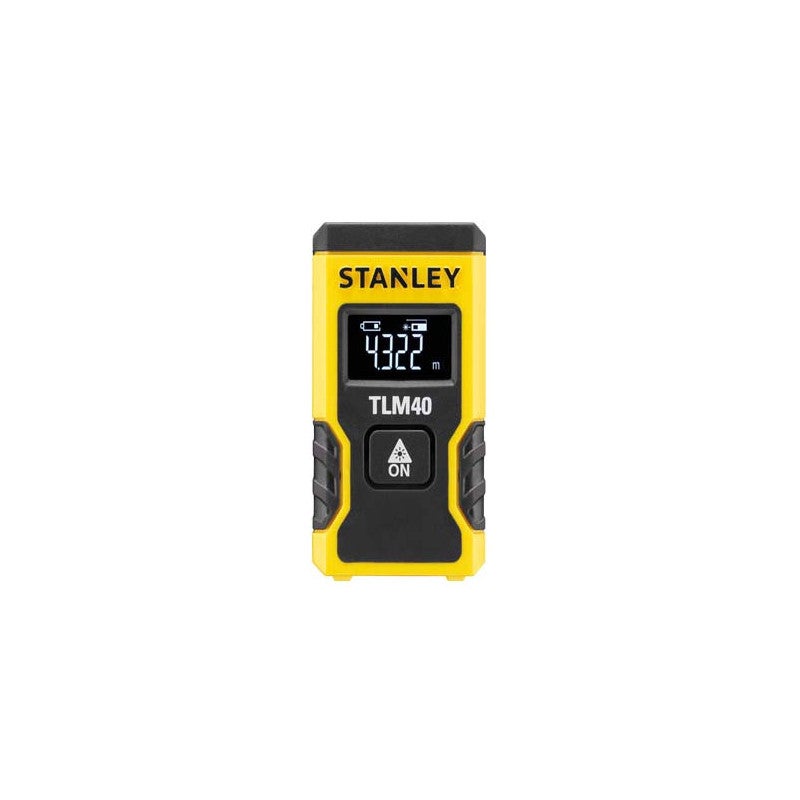 Dalmierz laserowy Stanley TLM40 z zasięgiem 12 metrów i dokładnością ±6 mm