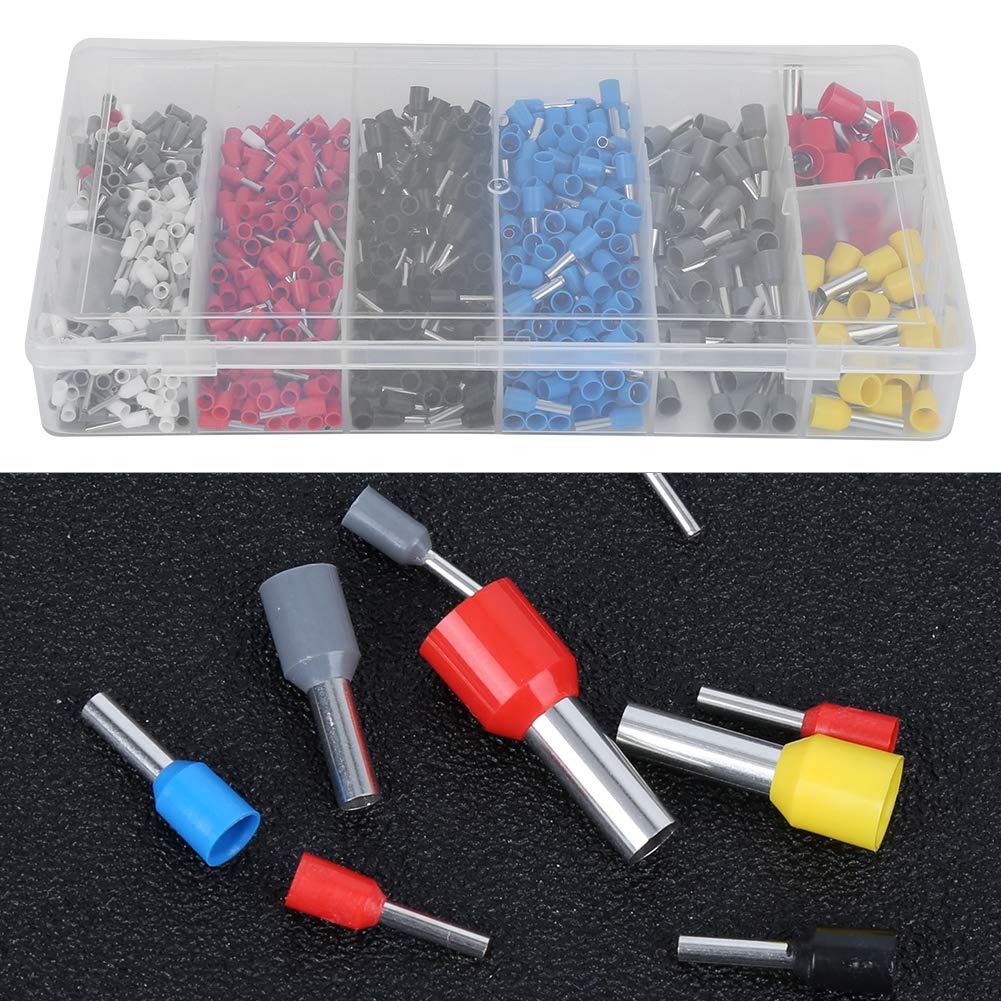 790PCs Terminale isolato Cablaggio Connettore Crimp Ghiera Pala Industriale UType Nylon PVC - 4