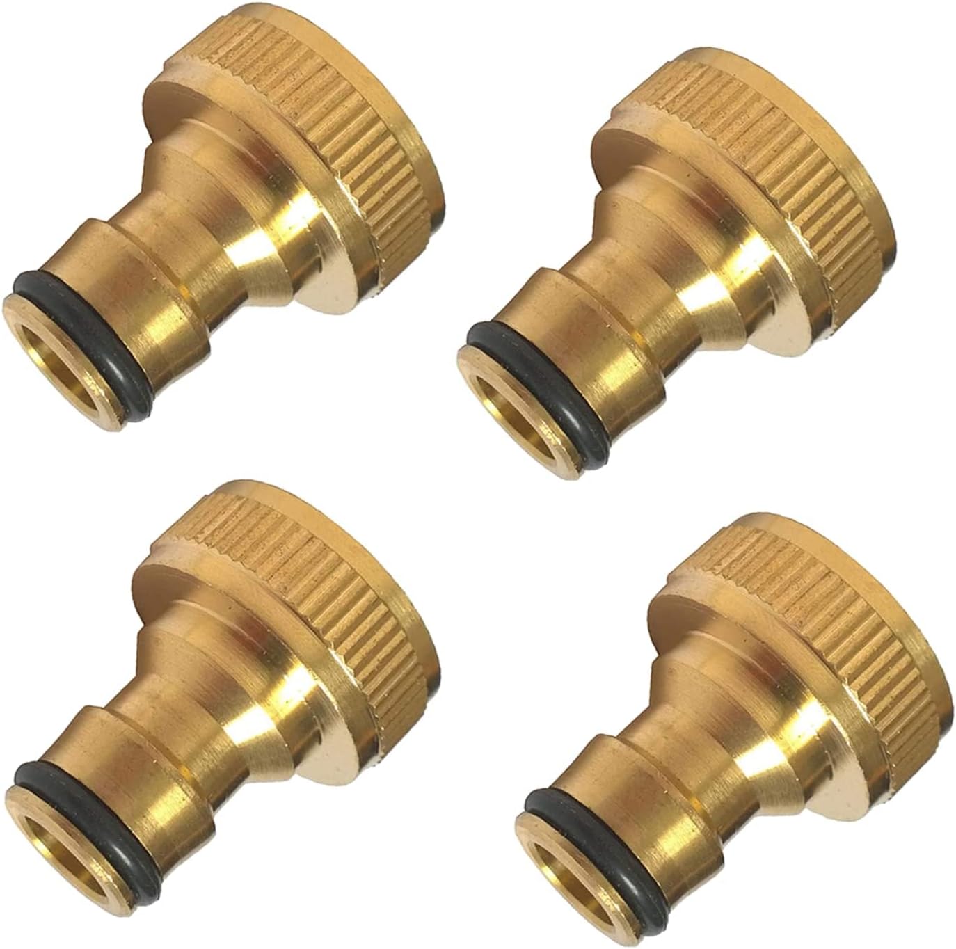 Szybkozłączka do węża ogrodowego, gwint wewnętrzny 3/4", adapter do domowego węża ogrodowego (zestaw 4 szt.)