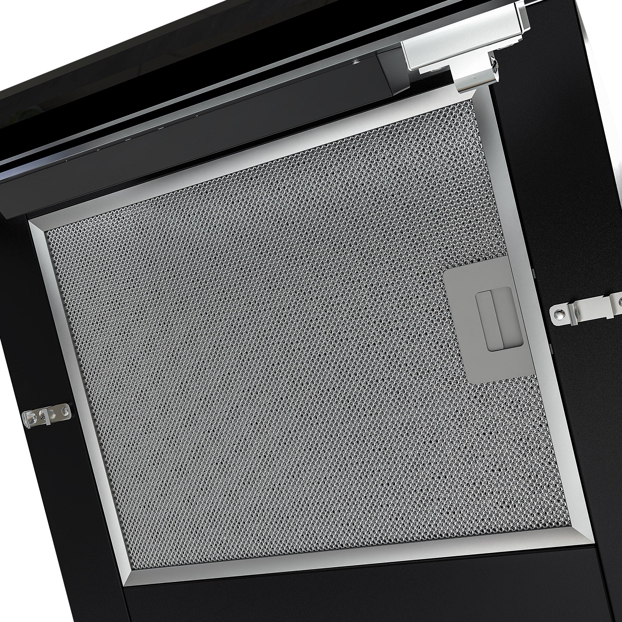 CIARRA Hotte Tactile 60cm APP Contrôle 650 m3/h 4 Classé A+++ Booster Fonction Verre Noir CD6736HG - 8