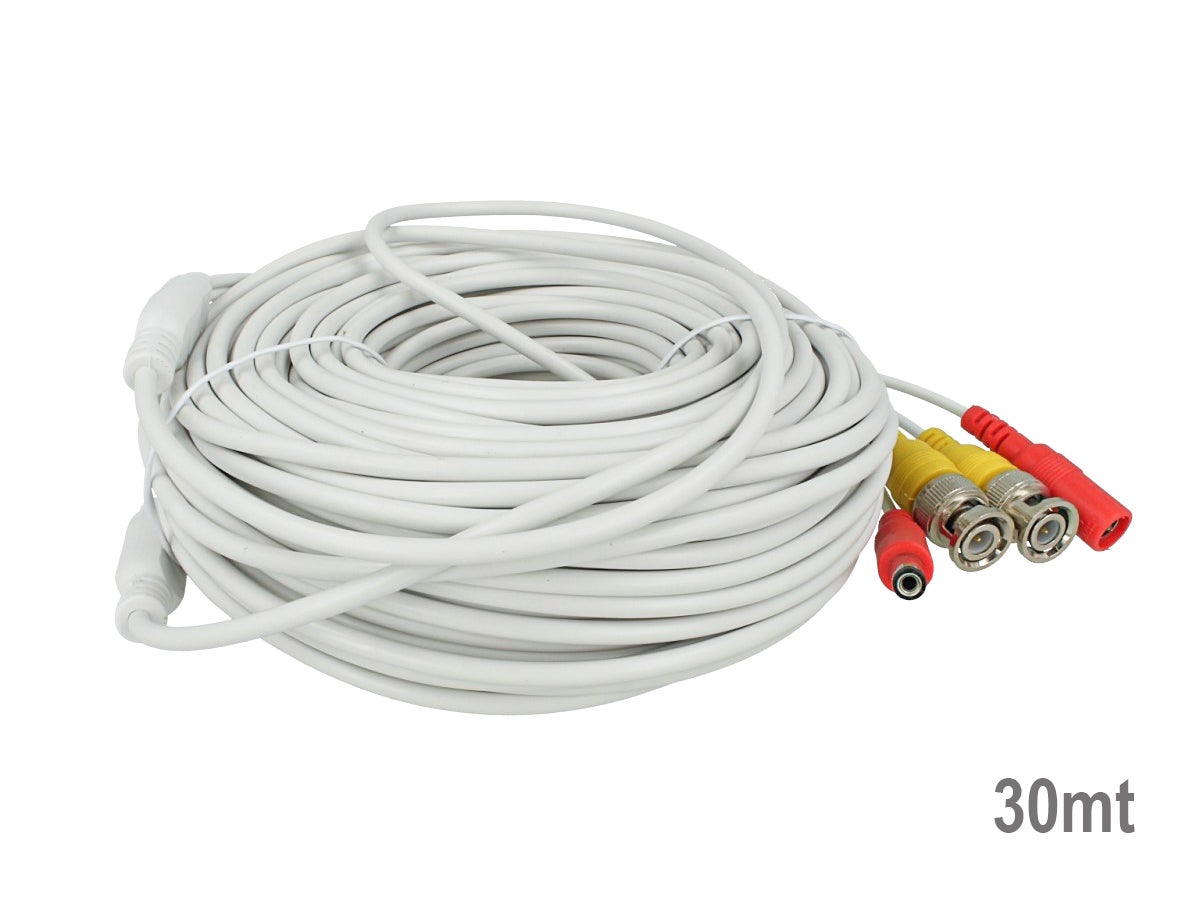 Câble vidéo BNC de 30m avec alimentation PNI CCTV pour 30 mètres Caméra — free download