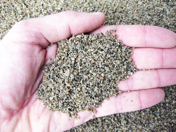 Sabbia silicea, quarzite 0,5/3 mm (25 kg) - 2