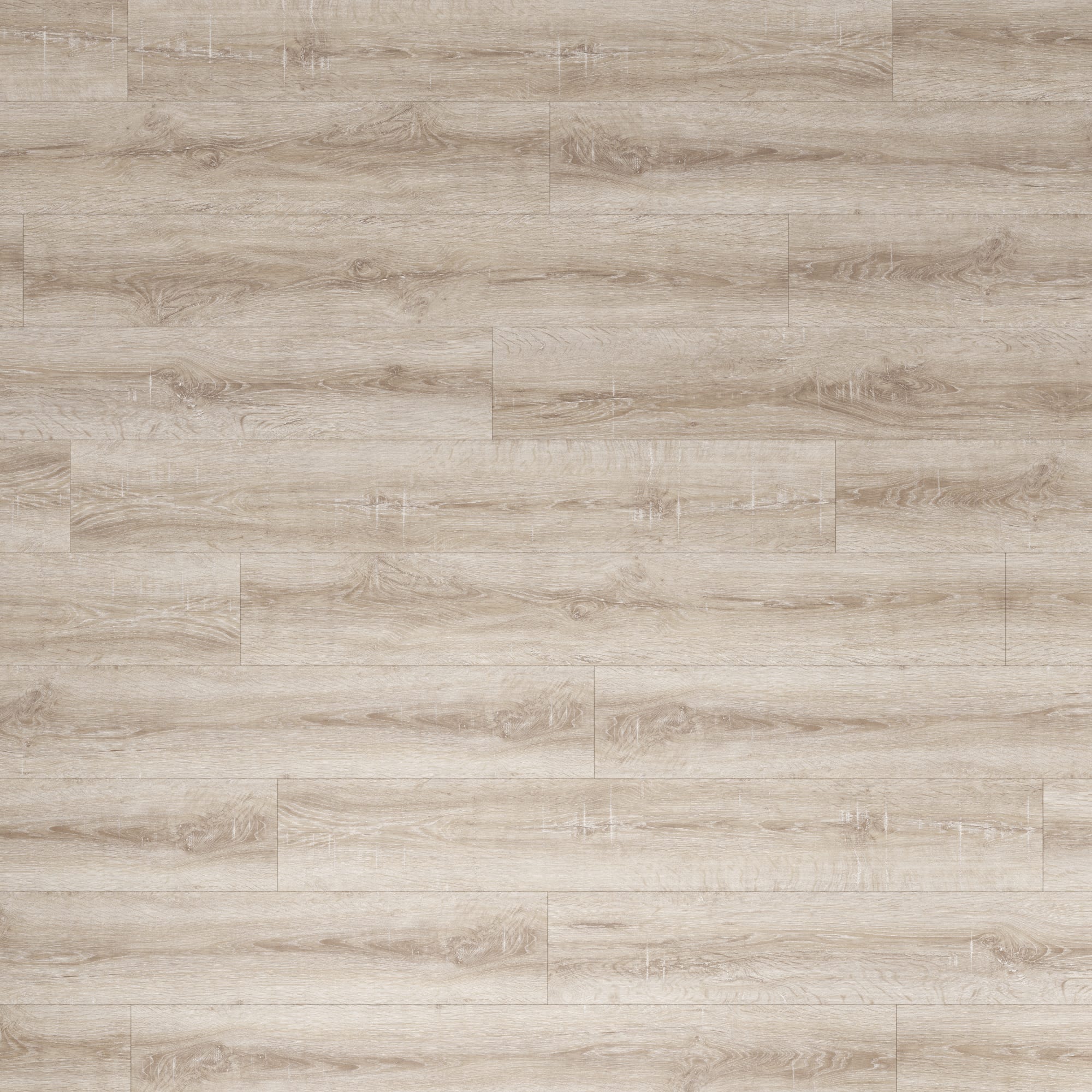 ARTENS - Échantillon de lame PVC - 28 x 15 cm - Sol PVC à clipser TELMEN2 avec sous-couche intégrée - INTENSO EXTREM - Effet bois beige naturel - - 2