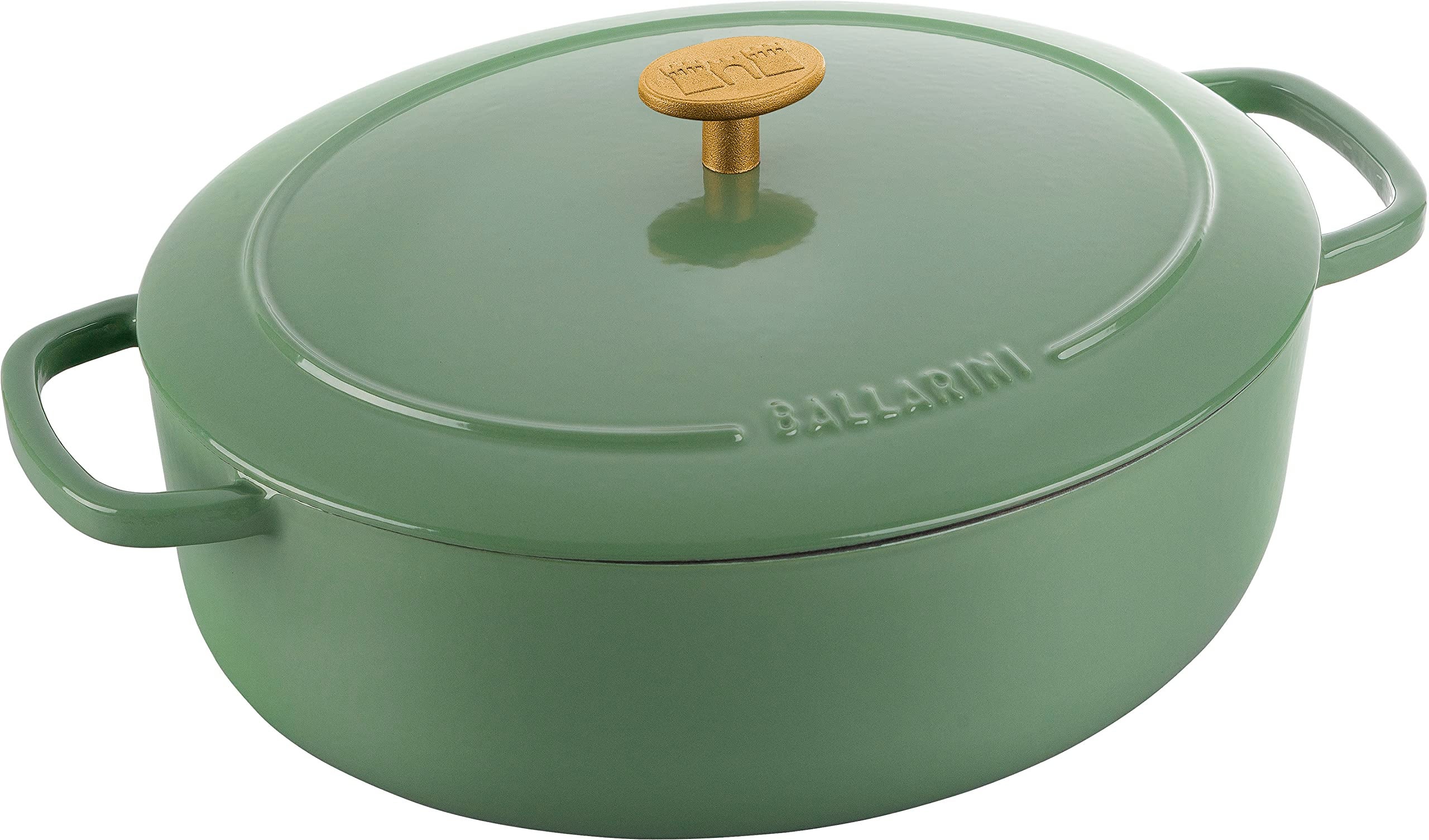 Ballarini 7016. 40 cm Faible Cocotte avec Deux poignées en Aluminium