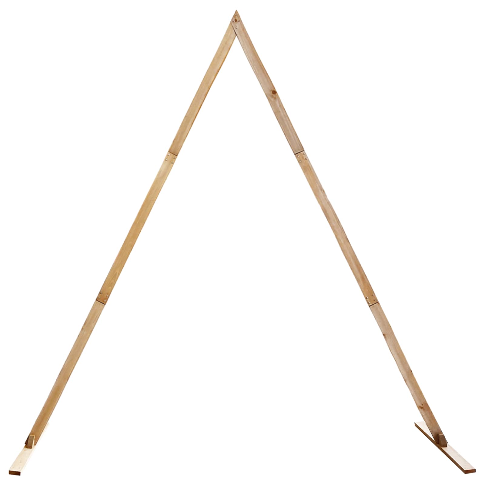 Arche de mariage Marron Clair 202 x 95 x 254 cm vidaXL - 2