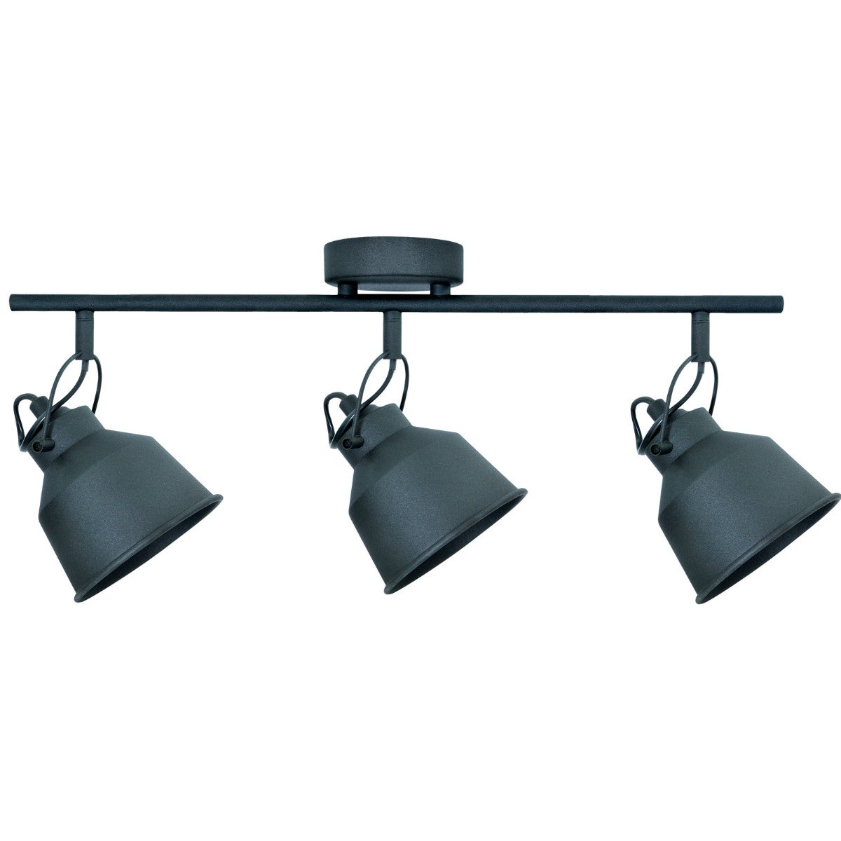 Lampa sufitowa wisząca Niko czarna 3xE14x8W listwa wym: 18 x 50,5 x 11,3 cm metal Polux