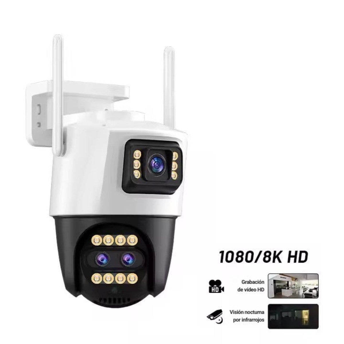 Mini Telecamera Spia 4K Wireless Con Visione Notturna E Microfono - Sorveglianza Interna Con Batteria - Foto 6