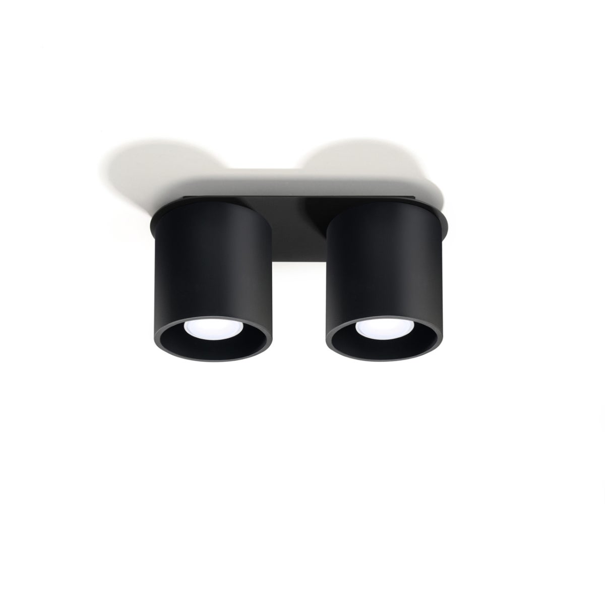 Plafon CELERIS 2 czarny LED 4000K - 26x10x12cm Sollux