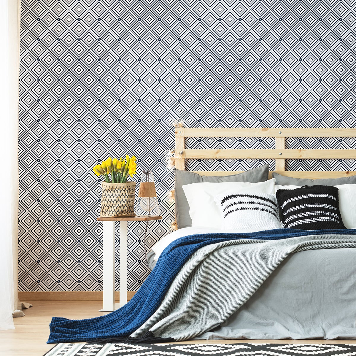 Adesivo arazzo scandinavo gudrun - Sticker adesivo - adesivi murali - 30x30cm - 3